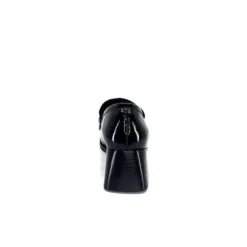 We Do Ivoire 11301A Cuir Vernis Noir*Femme Mocassins