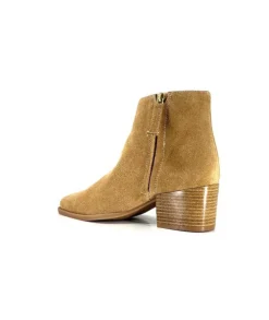 Ivoire0104a Ivoire A45151 Daim Tan*Femme Bottines Eté