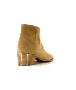 Ivoire0104a Ivoire A45151 Daim Tan*Femme Bottines Eté