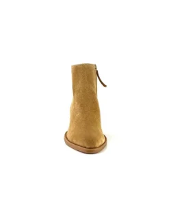 Ivoire0104a Ivoire A45151 Daim Tan*Femme Bottines Eté