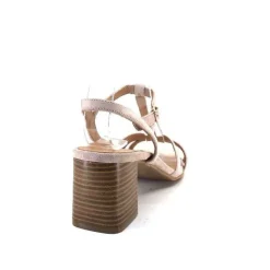 Ivoire0104a Ivoire A49246 F6757 Cuir Rose Poudre*Femme Sandales