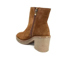 355-ivoire Ivoire B22302 Daim Tan*Femme Bottines