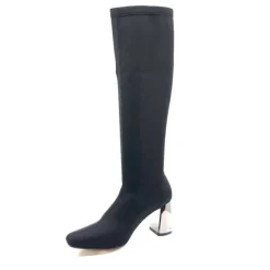 Ivoire0494a Ivoire B335-05 Microfibre Noir*Femme Bottes