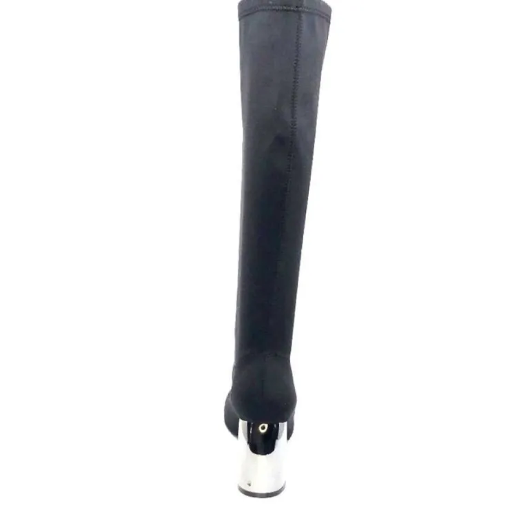 Ivoire0494a Ivoire B335-05 Microfibre Noir*Femme Bottes