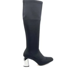 Ivoire0494a Ivoire B335-05 Microfibre Noir*Femme Bottes