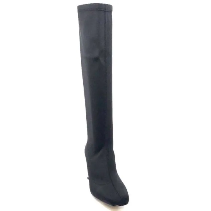 Ivoire0494a Ivoire B335-05 Microfibre Noir*Femme Bottes