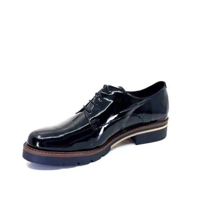 We Do Ivoire 22034Ct Vernis Cuir Vernis Noir*Femme Lacets