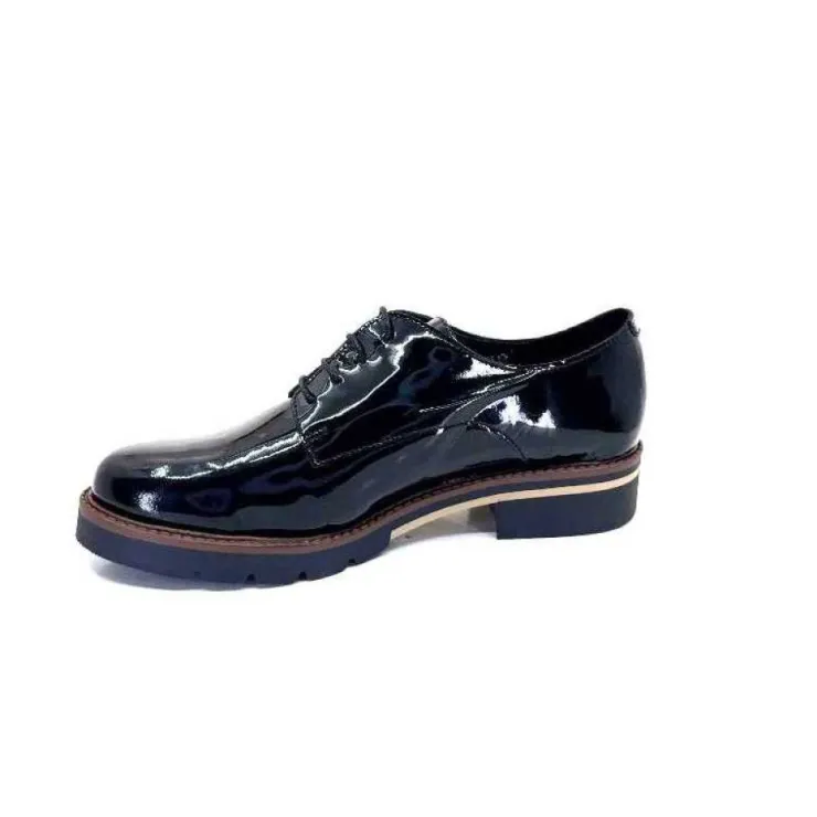 We Do Ivoire 22034Ct Vernis Cuir Vernis Noir*Femme Lacets