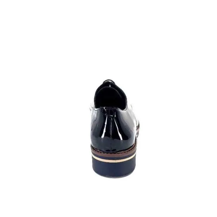 We Do Ivoire 22034Ct Vernis Cuir Vernis Noir*Femme Lacets