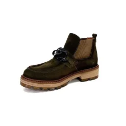 Ivoire0036a Ivoire Cv5057 Daim Kaki*Femme Bottines