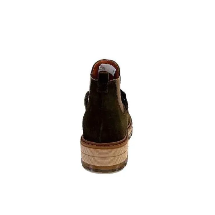 Ivoire0036a Ivoire Cv5057 Daim Kaki*Femme Bottines
