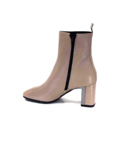 Ivoire0330 Ivoire E752 Cuir Corda*Femme Bottines