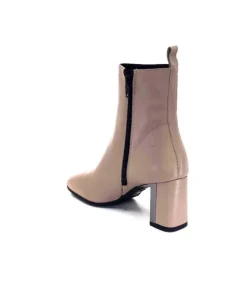 Ivoire0330 Ivoire E752 Cuir Corda*Femme Bottines