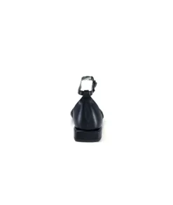 s.piero Ivoire E35.018 Cuir Noir*Femme Sandales
