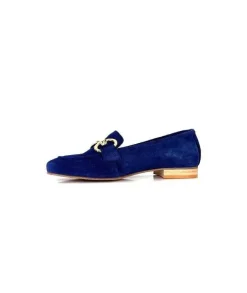 Ivoire0036a Ivoire Estar Daim Bleu Marine*Femme Mocassins