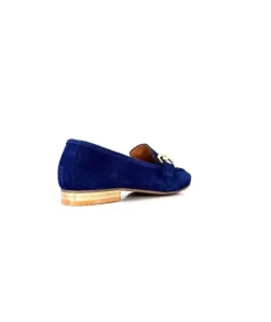 Ivoire0036a Ivoire Estar Daim Bleu Marine*Femme Mocassins