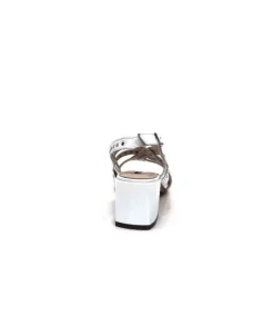 Ivoire0334 Ivoire F1844 Sardegna Cuir Blanc*Femme Sandales