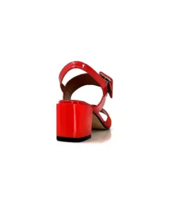 Ivoire0334 Ivoire F2191 Sardegna Daim Rouge Poid Blanc*Femme Sandales