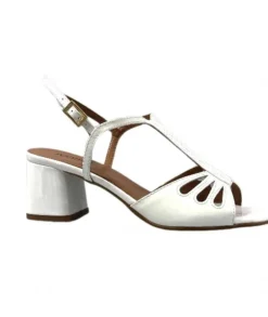 Ivoire0334 Ivoire F2295 Venezia Cuir Vernis Blanc*Femme Sandales
