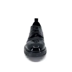 Ivoire0130a Ivoire 3G4835 Cuir Vernis Noir*Femme Lacets