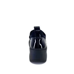 Ivoire0130a Ivoire 8G4887 Iv Textile Bleu*Femme Baskets
