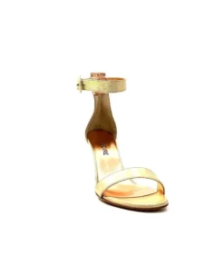 eclair paris Ivoire Gian V2 Cuir Metal Or*Femme Sandales