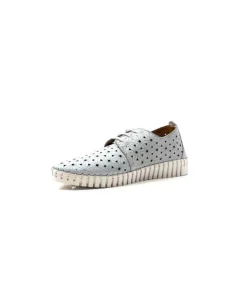 erdo Ivoire Hy 2023.1 Cuir Bleu Ciel*Femme Baskets