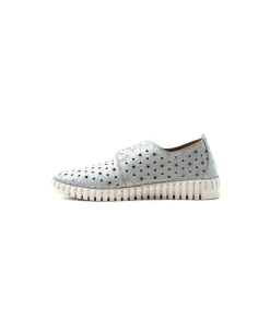 erdo Ivoire Hy 2023.1 Cuir Bleu Ciel*Femme Baskets