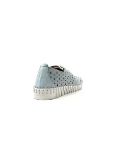 erdo Ivoire Hy 2023.1 Cuir Bleu Ciel*Femme Baskets