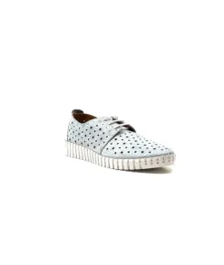 erdo Ivoire Hy 2023.1 Cuir Bleu Ciel*Femme Baskets