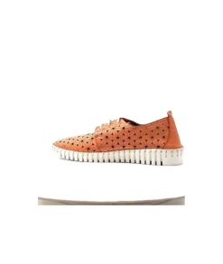 erdo Ivoire Hy 2023.1 Cuir Corail*Femme Baskets