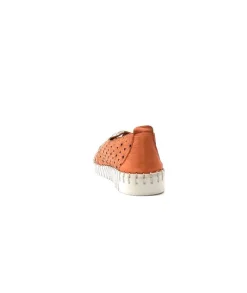 erdo Ivoire Hy 2023.1 Cuir Corail*Femme Baskets