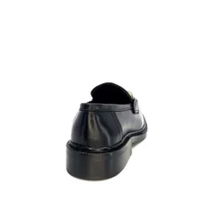 Ivoire0460a Ivoire Jeissan 1 Cuir Noir*Femme Mocassins