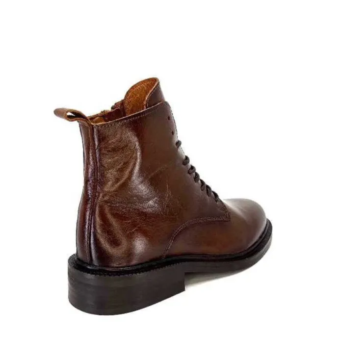 Ivoire0460a Ivoire Jobert Cuir Marron*Femme Bottines