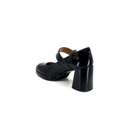 Ivoire0532 Ivoire K2002 M Cuir Vernis Noir*Femme Escarpins