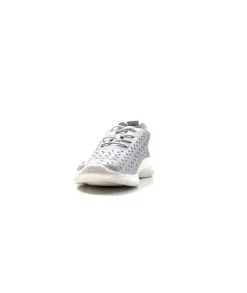Ivoire0036a Ivoire Liberte Cuir Argent*Femme Baskets