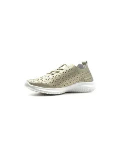 Ivoire0036a Ivoire Liberte Cuir Or*Femme Baskets