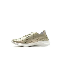 Ivoire0036a Ivoire Liberte Cuir Or*Femme Baskets
