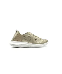 Ivoire0036a Ivoire Liberte Cuir Or*Femme Baskets