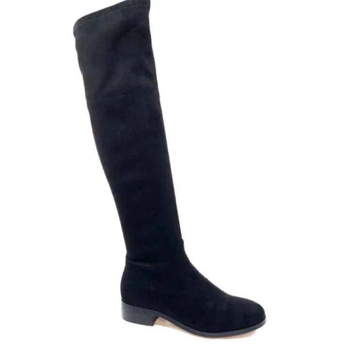 Ivoire0494a Ivoire L547Jb3781 Suede Noir*Femme Bottes