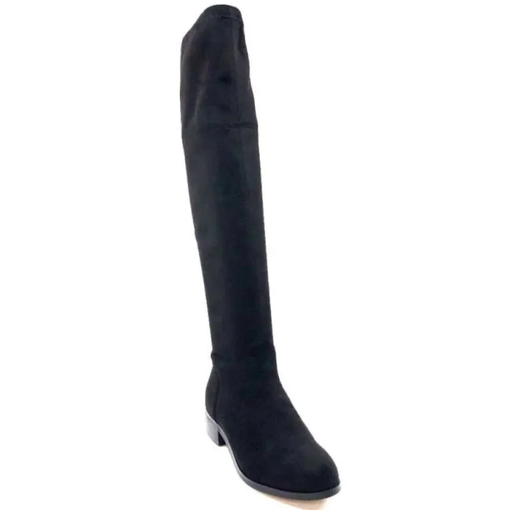 Ivoire0494a Ivoire L547Jb3781 Suede Noir*Femme Bottes