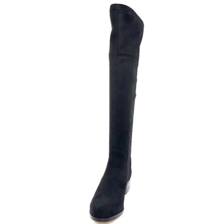 Ivoire0494a Ivoire L547Jb3781 Suede Noir*Femme Bottes