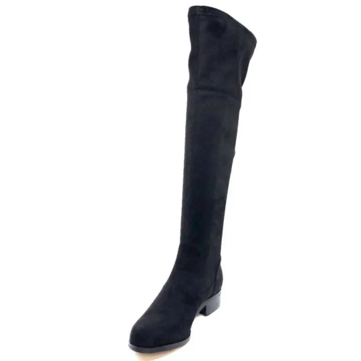 Ivoire0494a Ivoire L547Jb3781 Suede Noir*Femme Bottes