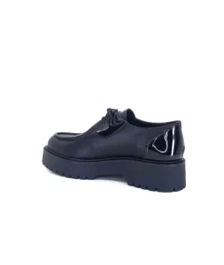 Ivoire0130a Ivoire 1M4001Pm Cuir Noir*Femme Lacets