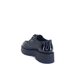 Ivoire0130a Ivoire 1M4001Pm Cuir Noir*Femme Lacets
