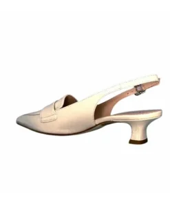 Ivoire0532 Ivoire R4232 Cuir Creme Conchiglia*Femme Escarpins