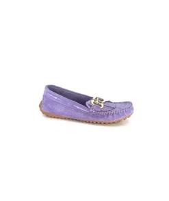 gloria Ivoire Rk13 Daim Lavande*Femme Mocassins