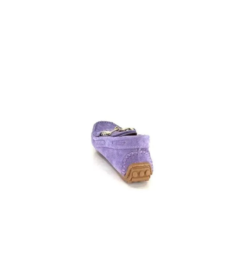 gloria Ivoire Rk13 Daim Lavande*Femme Mocassins