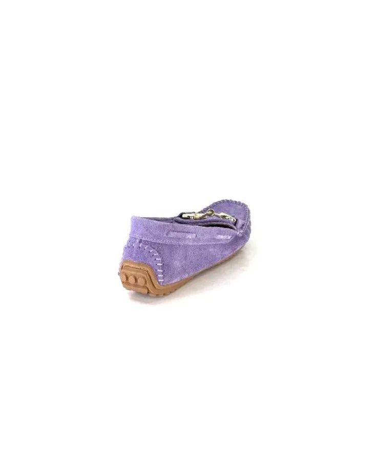 gloria Ivoire Rk13 Daim Lavande*Femme Mocassins