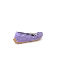 gloria Ivoire Rk13 Daim Lavande*Femme Mocassins